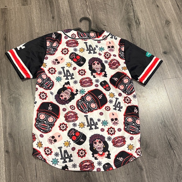 Dia de Los Dodgers jersey, sugar skull jersey.  Day of the dead, SGA - Picture 7 of 7